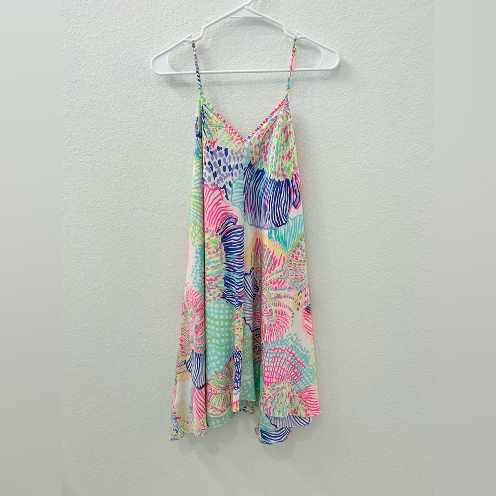 🛑SOLD🛑 Lilly Pulitzer Silk Clara Dress (small)